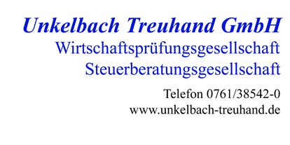 Steuerberatung - Finanz- und Lohnbuchhaltung: Buchführung - Baden-Württemberg - Unkelbach Treuhand GmbH WPG StBG
