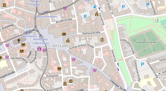 Steuerberater auf Satellitenbild