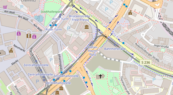 Steuerberater auf Satellitenbild
