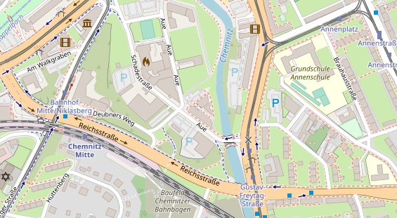 Steuerberater auf Satellitenbild