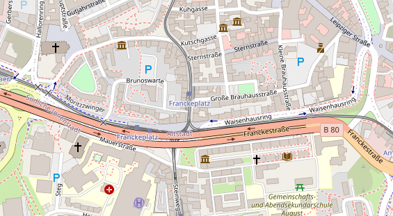 Steuerberater auf Satellitenbild