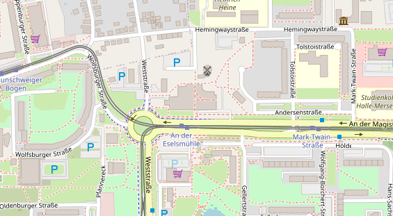 Steuerberater auf Satellitenbild