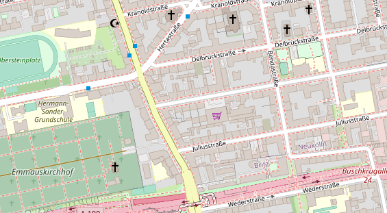 Steuerberater auf Satellitenbild