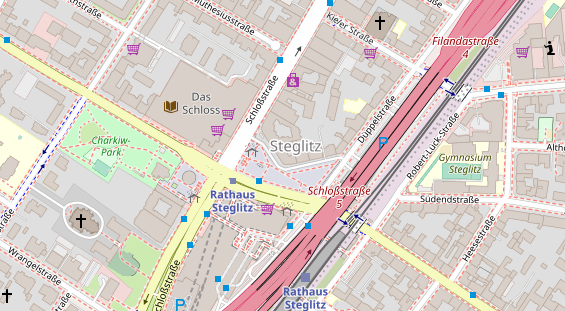 Steuerberater auf Satellitenbild