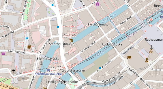 Steuerberater auf Satellitenbild