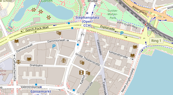 Steuerberater auf Satellitenbild