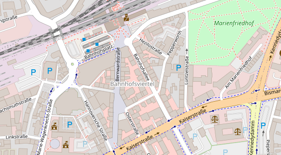 Steuerberater auf Satellitenbild