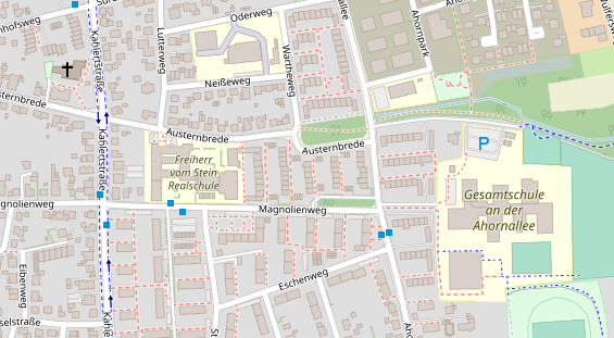 Steuerberater auf Satellitenbild