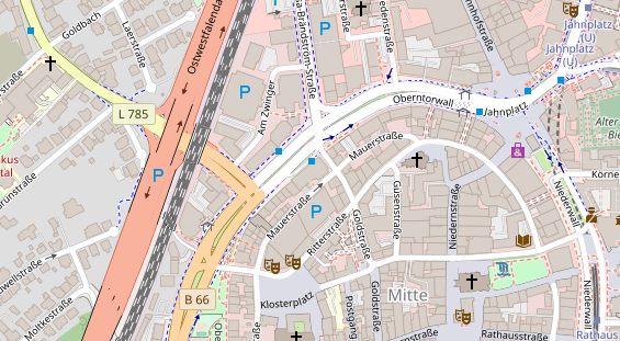 Steuerberater auf Satellitenbild