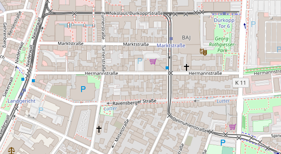 Steuerberater auf Satellitenbild