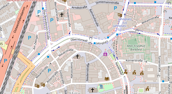 Steuerberater auf Satellitenbild