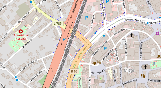 Steuerberater auf Satellitenbild