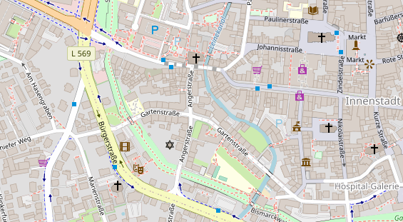 Steuerberater auf Satellitenbild