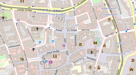 Steuerberater auf Satellitenbild