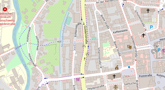 Steuerberater auf Satellitenbild