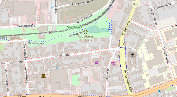 Steuerberater auf Satellitenbild