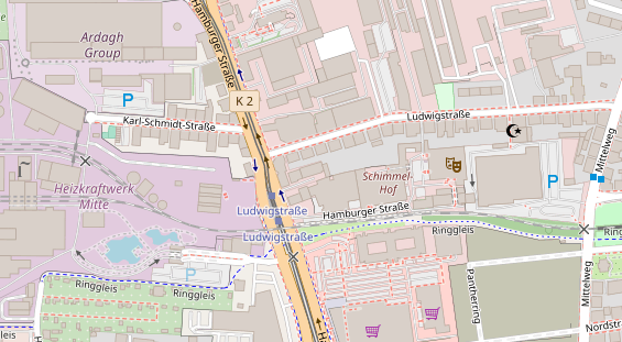 Steuerberater auf Satellitenbild