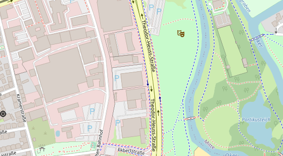 Steuerberater auf Satellitenbild