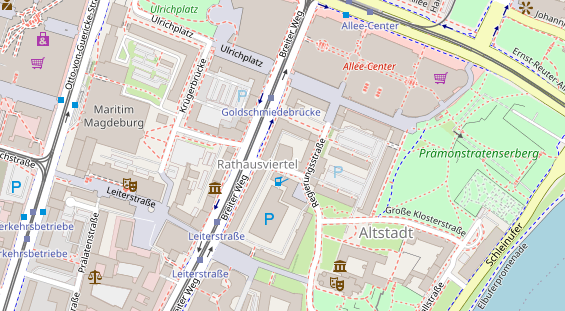 Steuerberater auf Satellitenbild