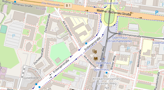 Steuerberater auf Satellitenbild