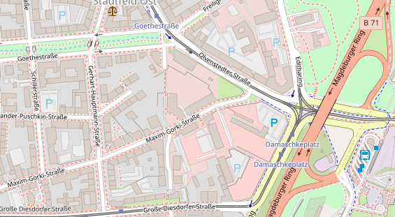 Steuerberater auf Satellitenbild