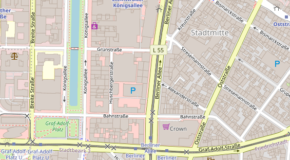 Steuerberater auf Satellitenbild