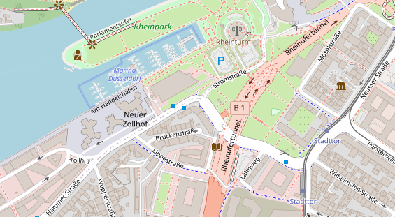 Steuerberater auf Satellitenbild