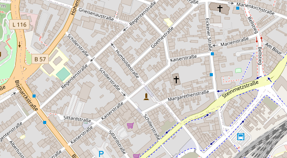 Steuerberater auf Satellitenbild