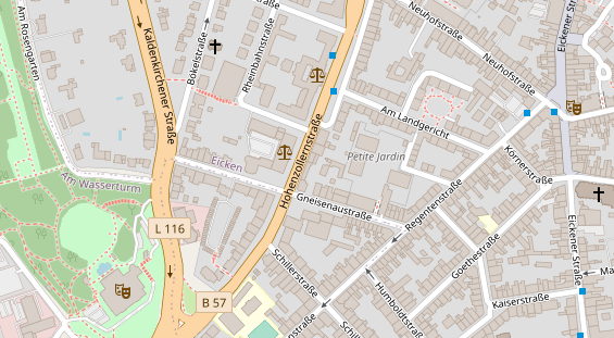 Steuerberater auf Satellitenbild