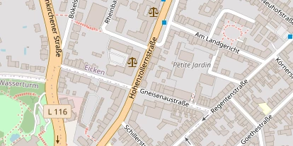 Steuerberater auf Satellitenbild