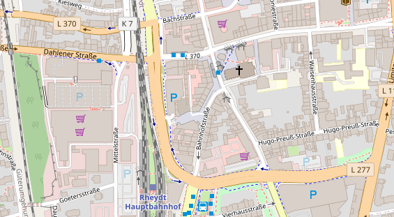 Steuerberater auf Satellitenbild