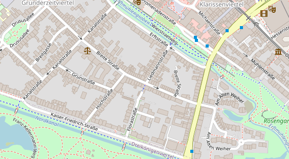 Steuerberater auf Satellitenbild