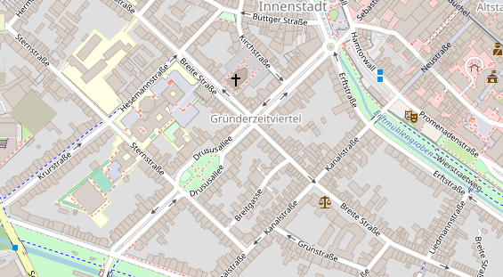 Steuerberater auf Satellitenbild