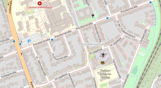 Steuerberater auf Satellitenbild