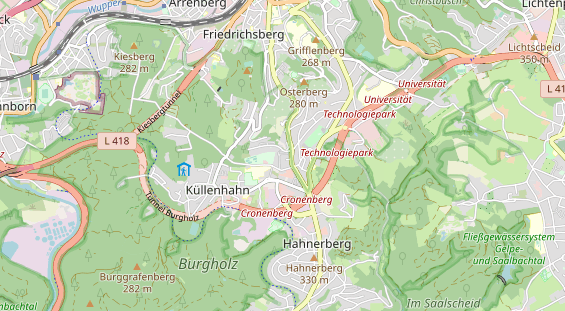 Steuerberater auf Karte