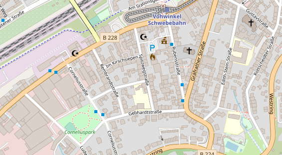 Steuerberater auf Satellitenbild