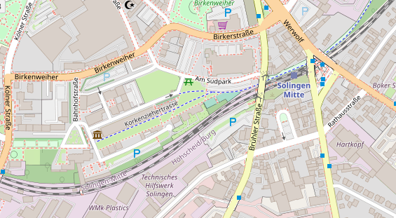 Steuerberater auf Satellitenbild