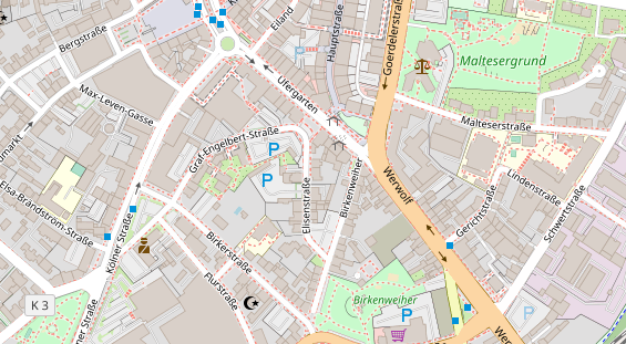 Steuerberater auf Satellitenbild