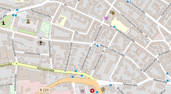 Steuerberater auf Satellitenbild