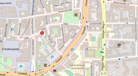 Steuerberater auf Satellitenbild