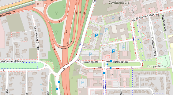 Steuerberater auf Satellitenbild