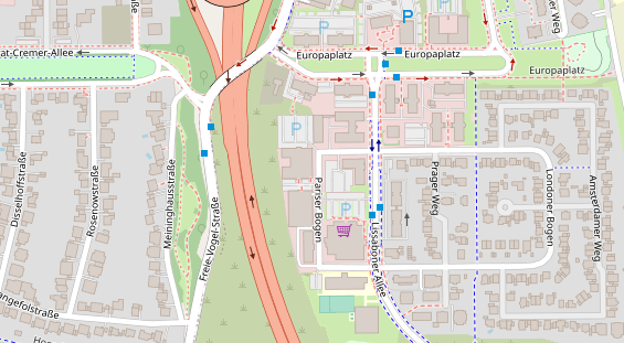 Steuerberater auf Satellitenbild