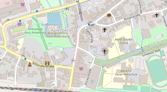 Steuerberater auf Satellitenbild