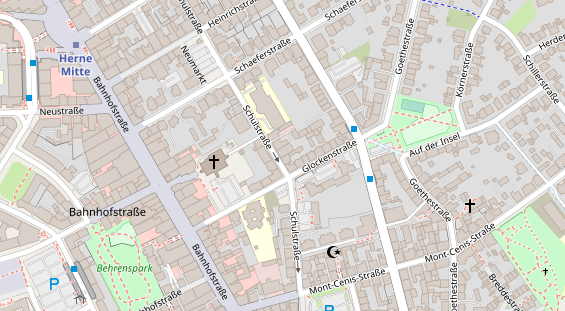 Steuerberater auf Satellitenbild