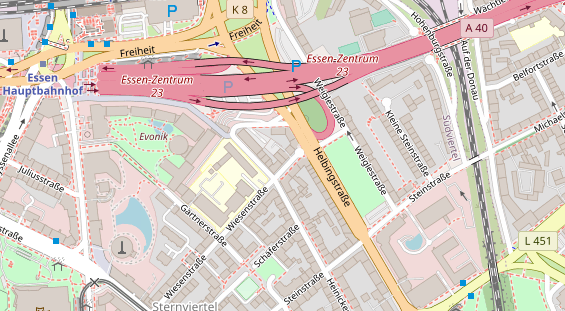 Steuerberater auf Satellitenbild