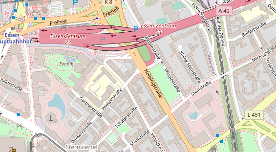 Steuerberater auf Satellitenbild