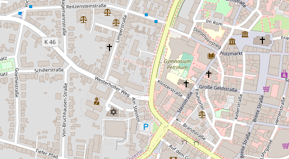 Steuerberater auf Satellitenbild