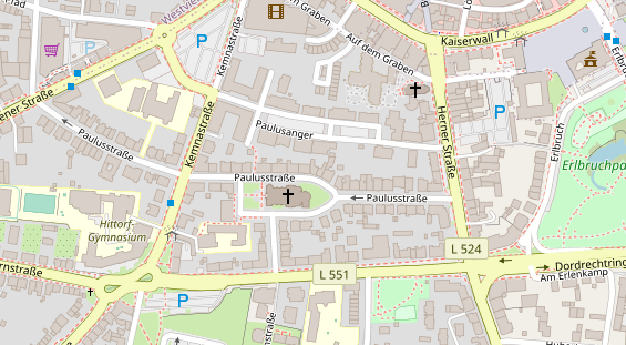 Steuerberater auf Satellitenbild