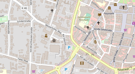 Steuerberater auf Satellitenbild