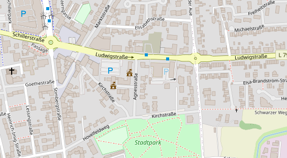 Steuerberater auf Satellitenbild